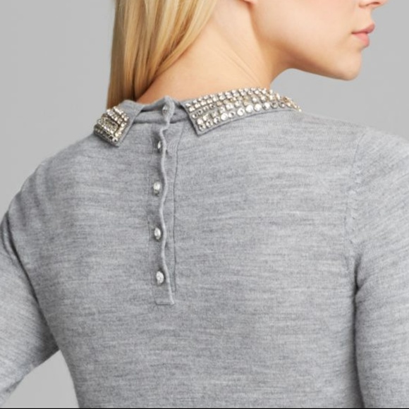 SALE French Conn Diamond Fantasy Jewel Collar Kni - Picture 2 of 8